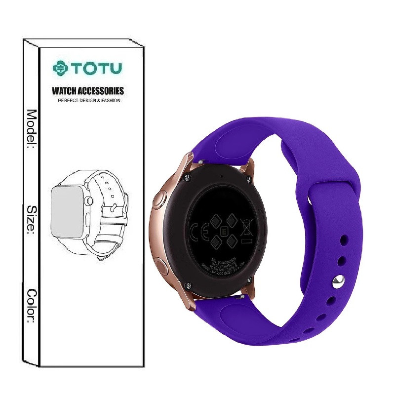 بند توتو مدل Classic Silicone مناسب برای ساعت هوشمند میبرو C2