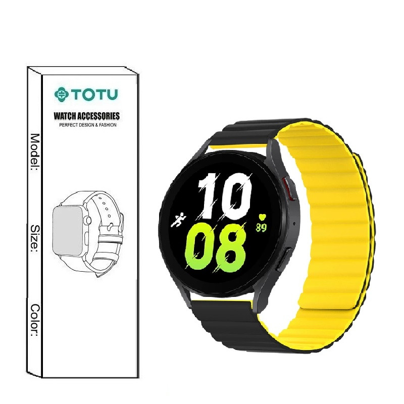 بند توتو مدل Silicone Link مناسب برای ساعت هوشمند هایلو RS3 LS04