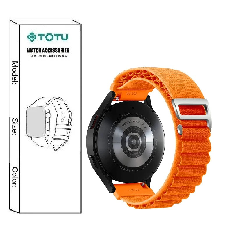 بند توتو مدل Alpine Loop مناسب برای ساعت هوشمند کیسلکت Lady Watch Lora 2