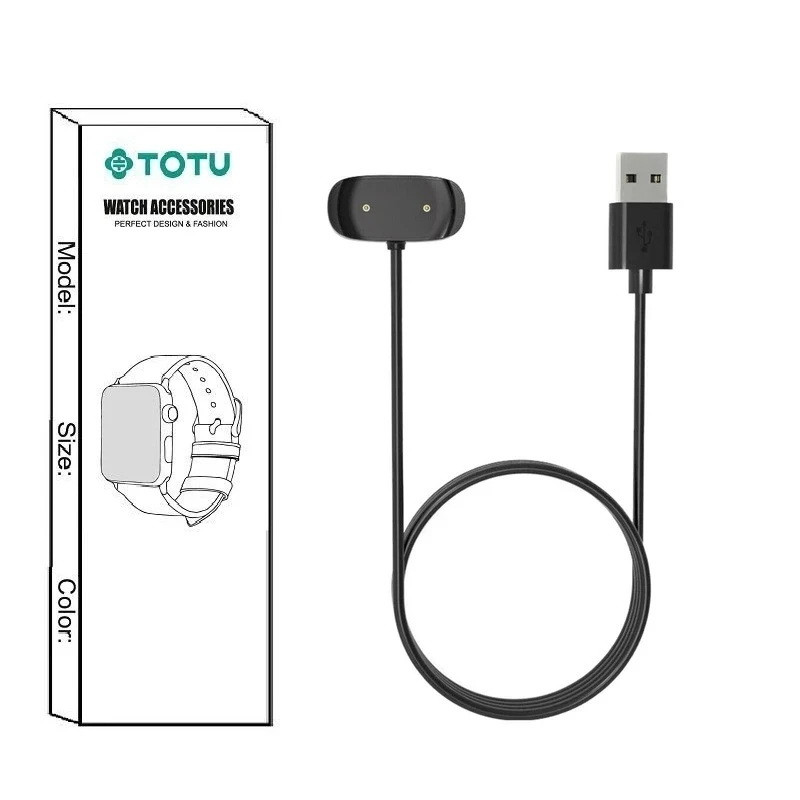کابل شارژر توتو مدل AM-TSR مناسب برای ساعت هوشمند امیزفیت T-Rex / GTS / GTR